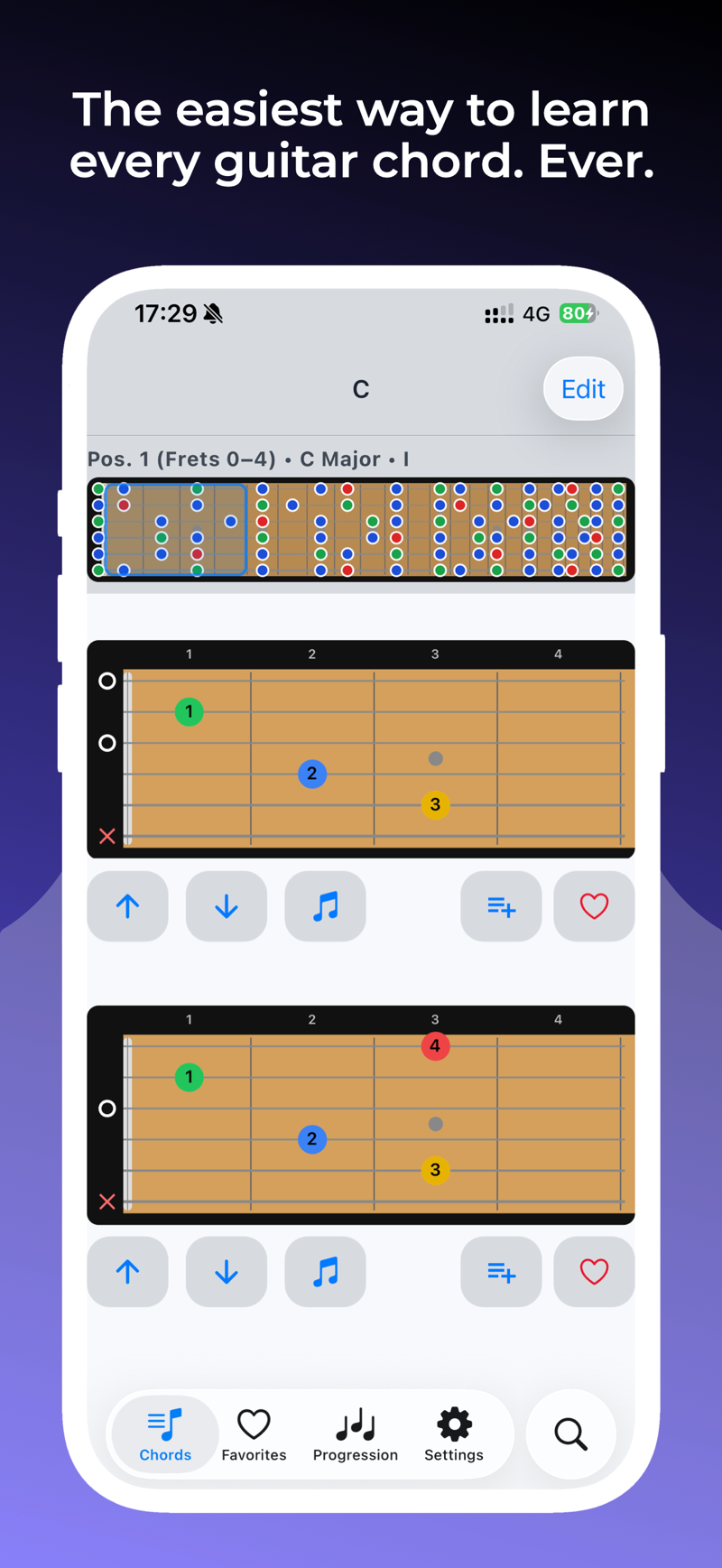 Chordy: Guitar Learning screenshot
