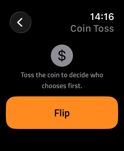 Pickleball Score for Watch on Apple Watch — screen 4