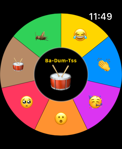 Sitcom Laugh for Apple Watch on Apple Watch — screen 2