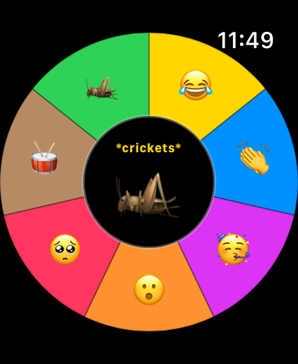 Sitcom Laugh for Apple Watch on Apple Watch — screen 3