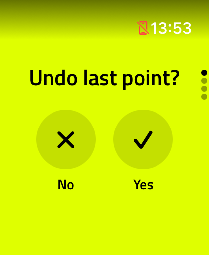 Tennis Score for Watch on Apple Watch — screen 2