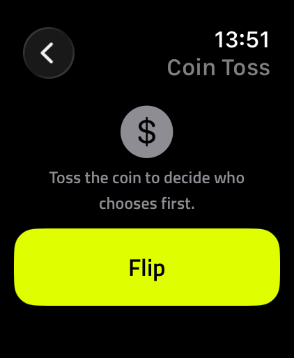 Tennis Score for Watch on Apple Watch — screen 4