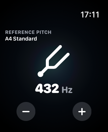 Tuning Fork for Watch on Apple Watch — screen 2